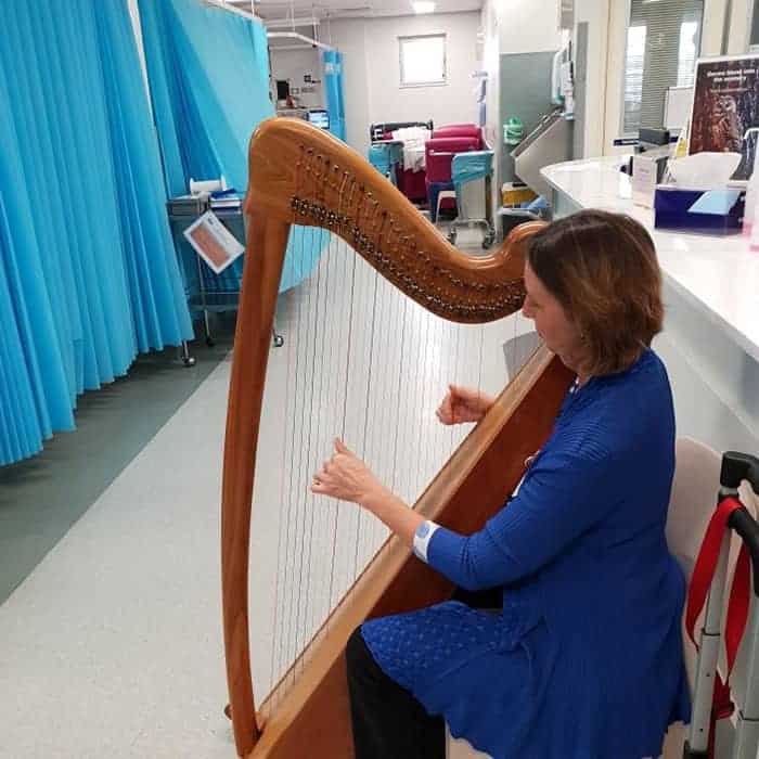 Alison-playing-in-hospital-ward